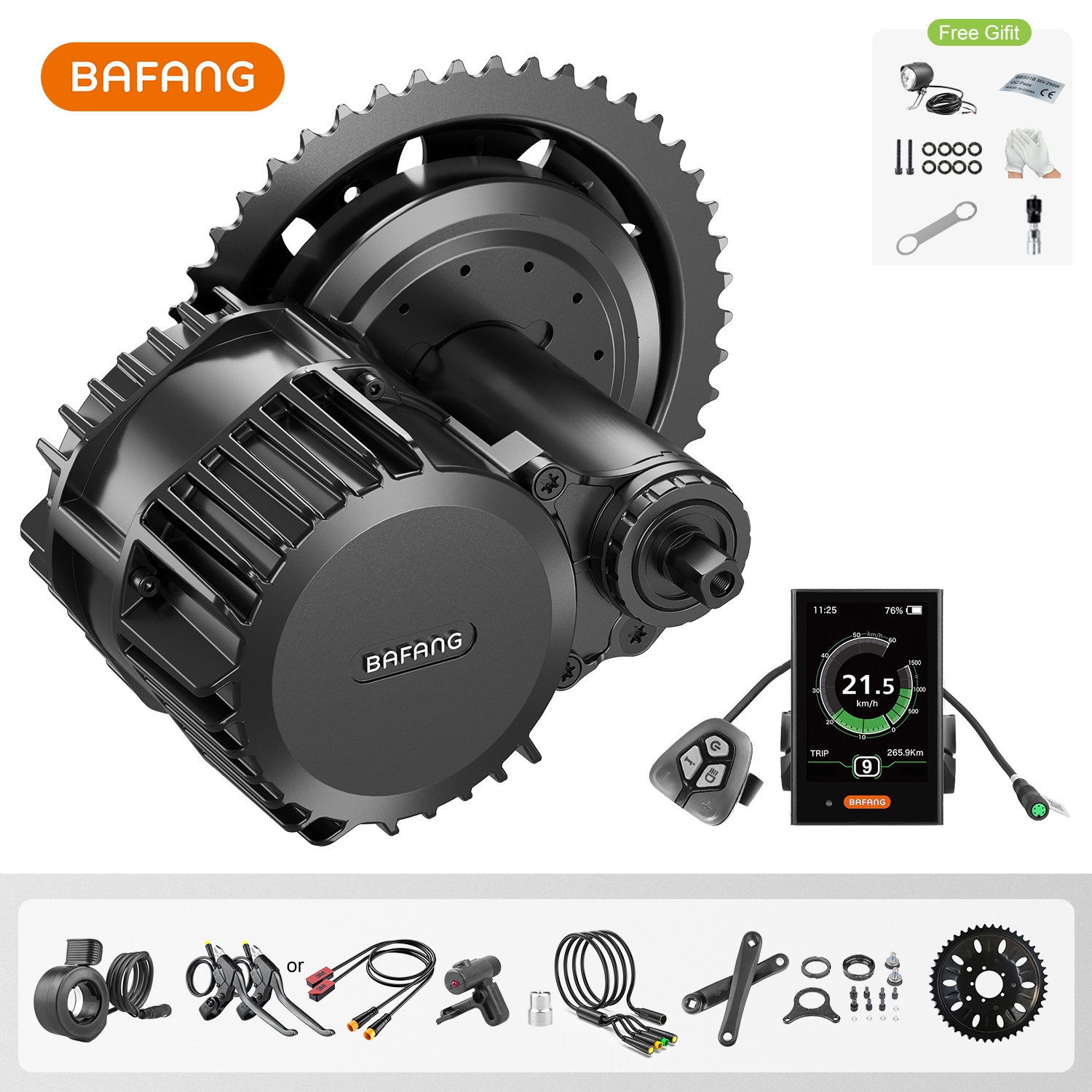 Bafang UART 48V/52V 1000 ワットミッ - Bafang Bbshd 1000W Conversion Kit のレビューと価格